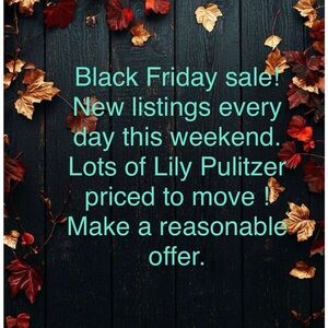 Black Friday Sale Announcement